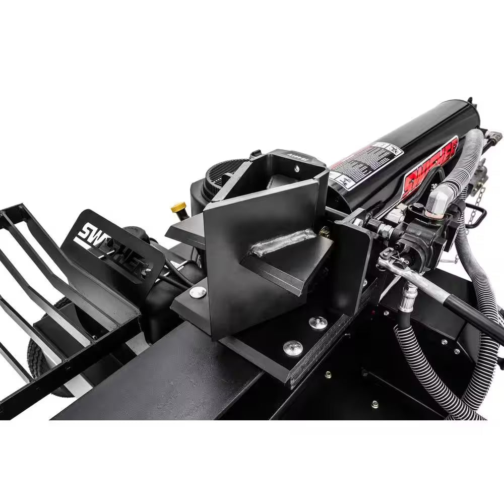 34-Ton 603 Cc 14.5 HP Electric Start Timber Brute Commercial Grade Gas Powered Log Splitter
