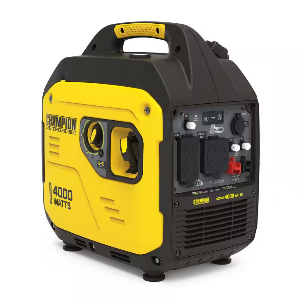 4000/3000-Watt Recoil Start Gas Inverter Generator and Free 3-Year Warranty