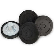 2 Post Pad for 2 Post Car Lifts with up to 10000 Lb. Capacity, 35Mm Pin, Includes Polyurethane Tuf-Pad, Set of 4