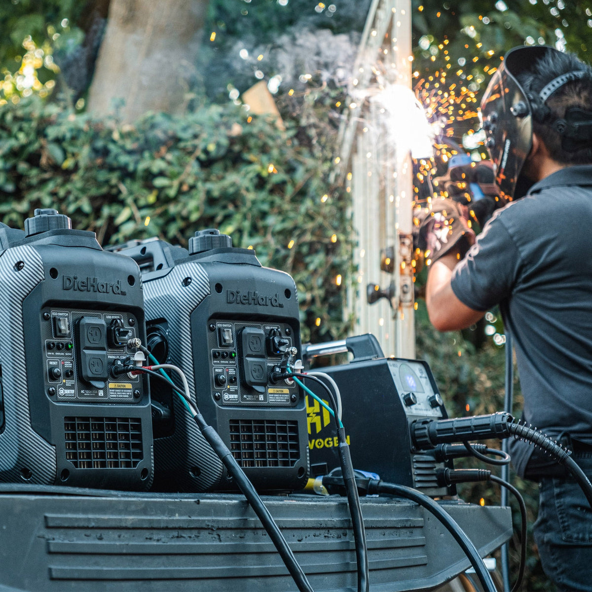 Diehard 2400W Gasoline Powered Inverter Generator