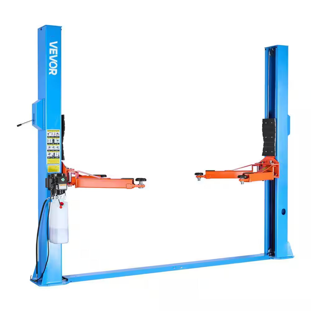 2-Post Lift Symmetric 2 Post Car Lift 12000 Lb. Capacity, 220V 2.95 HP Powerful Motor, for Sedan SUV Pickup