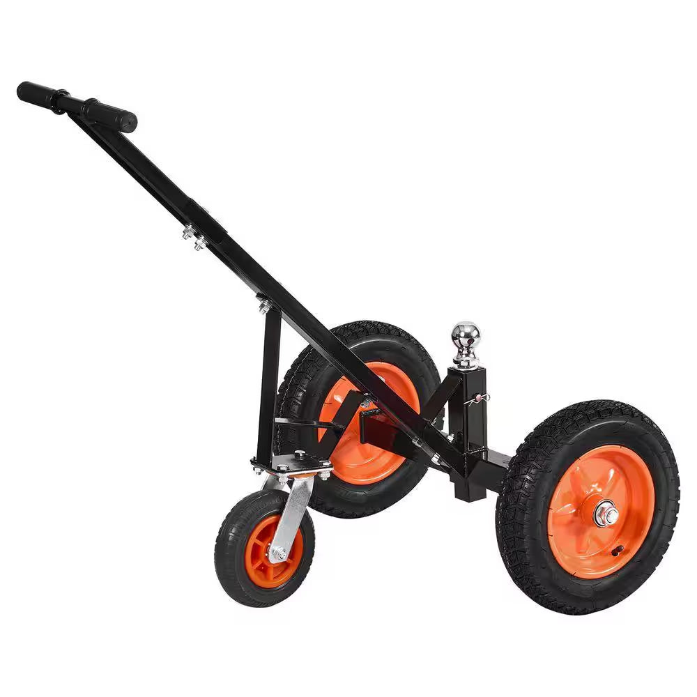 Trailer Dolly, 1200 Lbs. Tongue Weight Capacity, Carbon Steel Trailer Mover with 18 In. and 22 In. Height Adjustable