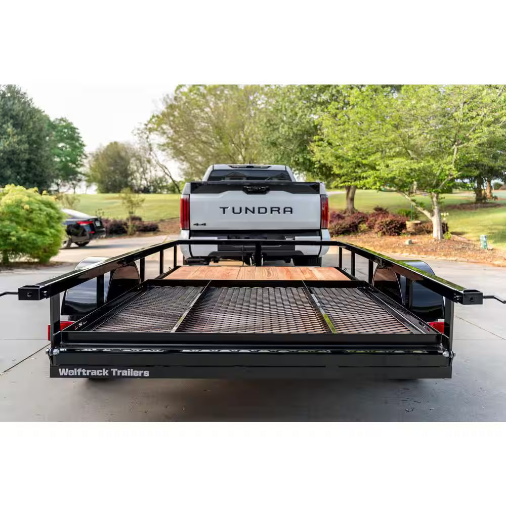 5 Ft. X 8 Ft. Utility Trailer, Wood Floor, 1450 Lb. Payload Capacity