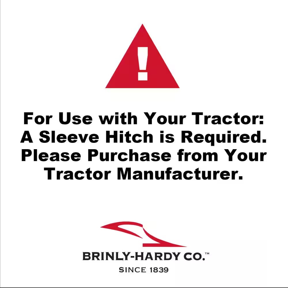 39-40 In. Sleeve Hitch Adjustable Tow-Behind Disc Harrow