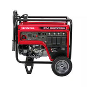 7000/5500-Watt Electric and Recoil Start Gasoline Portable Generator with Bluetooth, CO‑MINDER, Wheel and Handle Kit