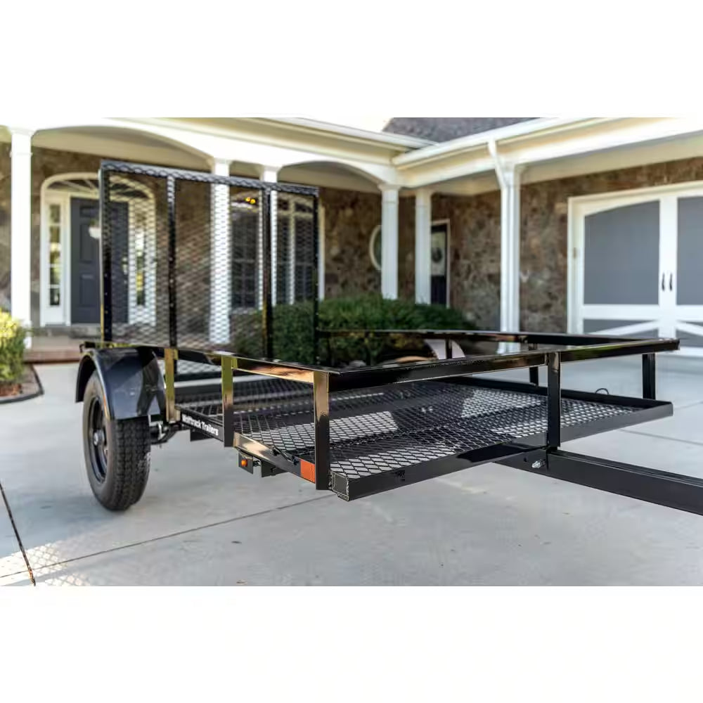 5 Ft. X 8 Ft. Utility Trailer, Mesh Floor, 1615 Lb. Payload Capacity