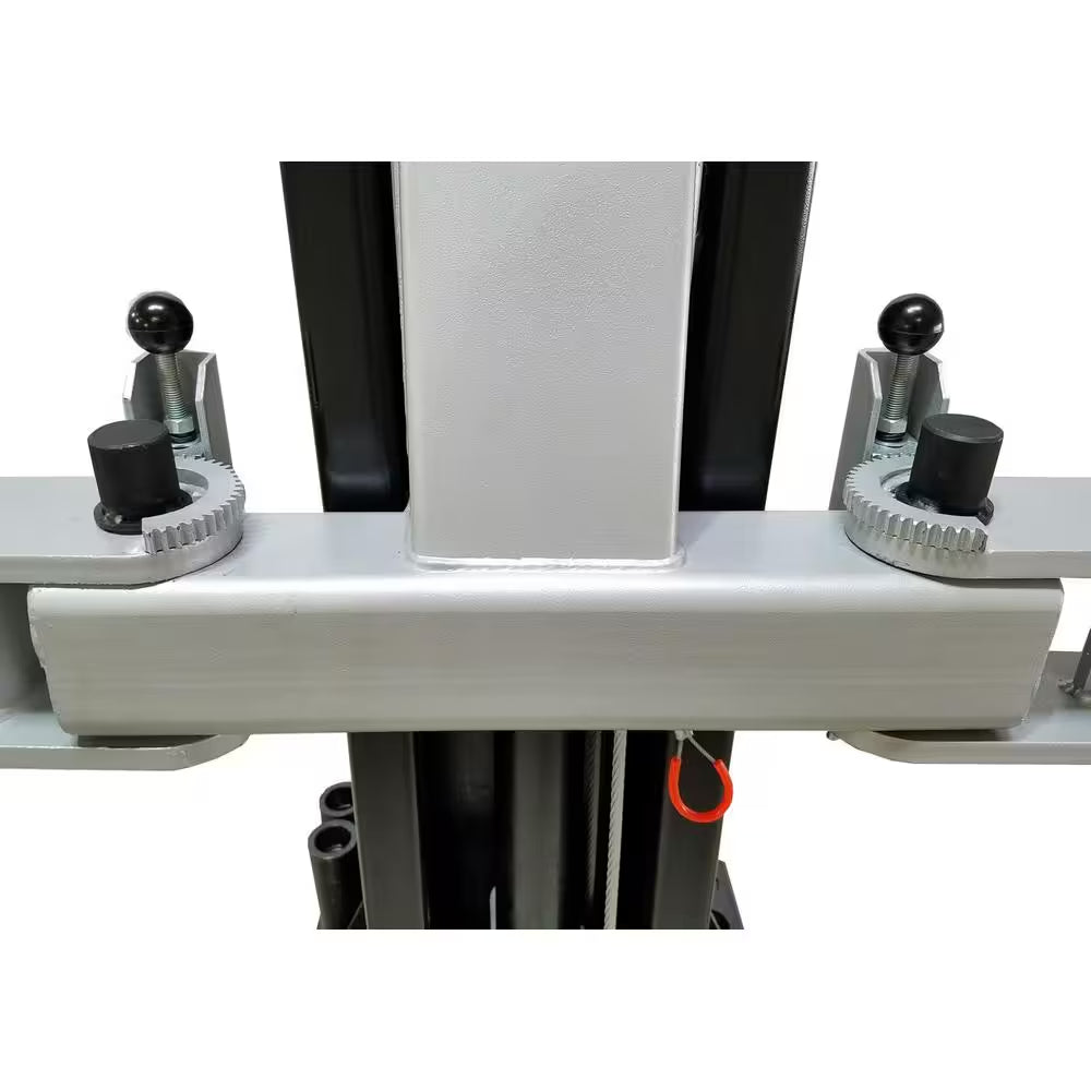 Symmetric 2 Post Car Lift 9,000 Lbs. Capacity Heavy Duty in Black