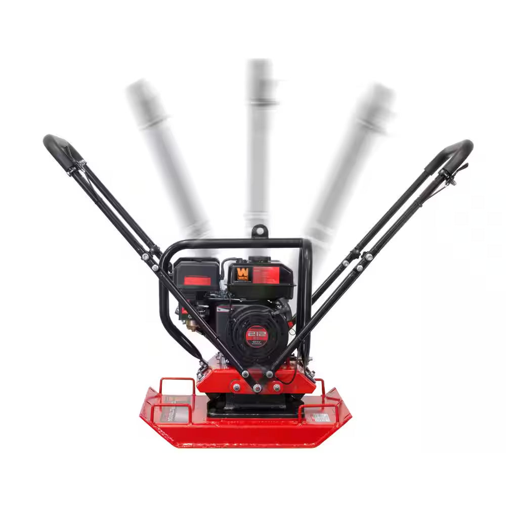 7 HP 4500-Pound Compaction Force Plate Compactor, CARB Compliant