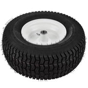 Lawn Mower Tires with Rim 16 X 6.5-8 In. Tubeless 2-Pack with 16 Adapters