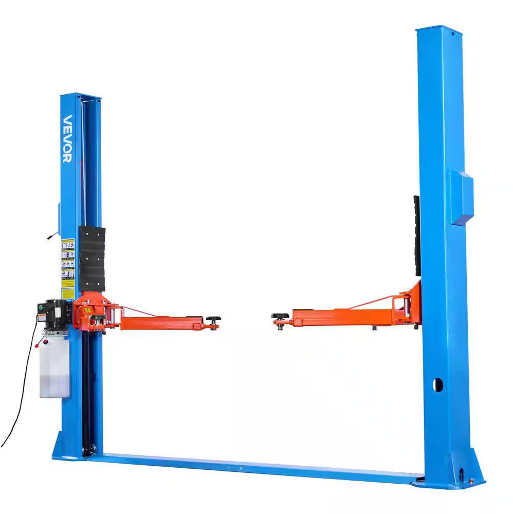 2-Post Lift Symmetric 2 Post Car Lift 12000 Lb. Capacity, 220V 2.95 HP Powerful Motor, for Sedan SUV Pickup