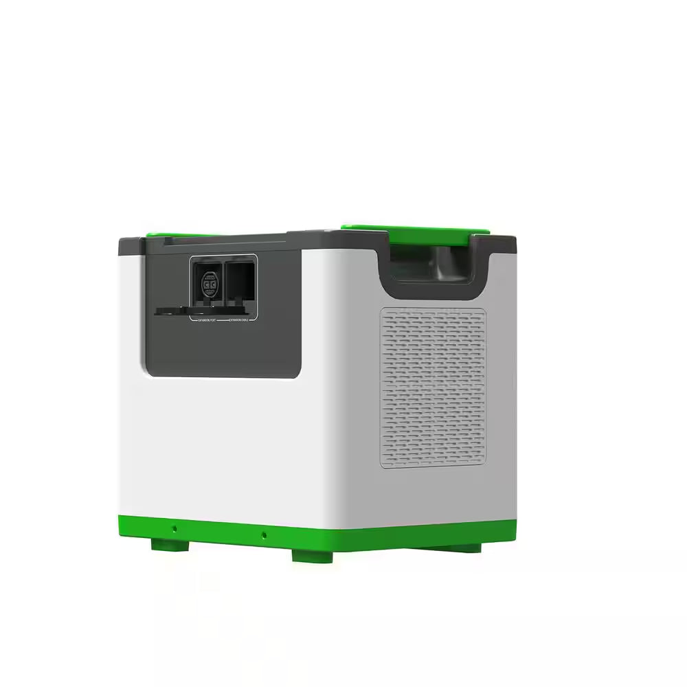 220W Output Push-Button Start 3072Wh Expansion Battery L3600 Solar Generator Power Pod with 2-Piece 440W Solar Panels