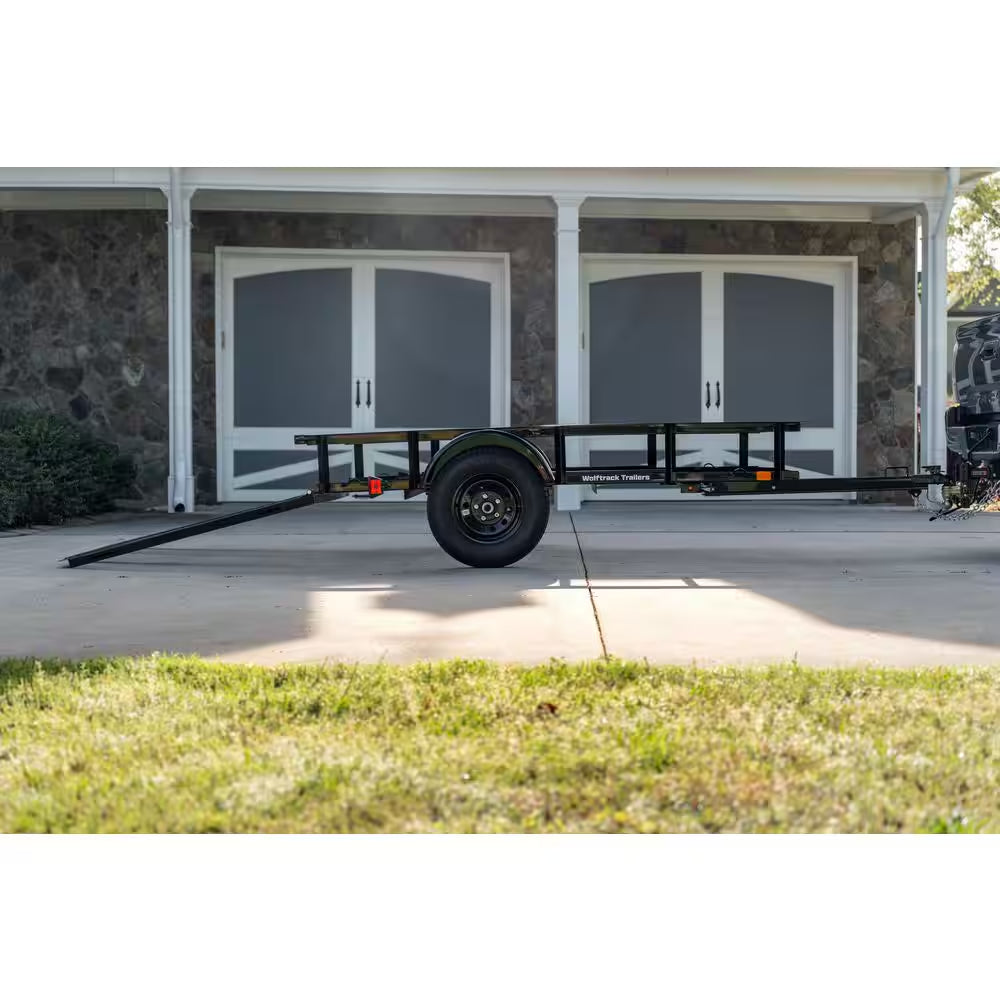 5 Ft. X 8 Ft. Utility Trailer, Mesh Floor, 1615 Lb. Payload Capacity