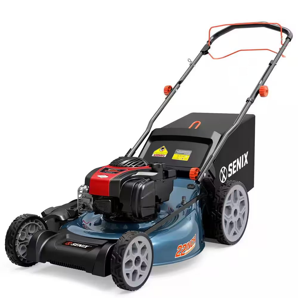 22 In. 150Cc 4-Cycle Briggs and Stratton Gas Self-Propelled Lawn Mower with 3-In-1 Bagging, Mulching, Side Discharge