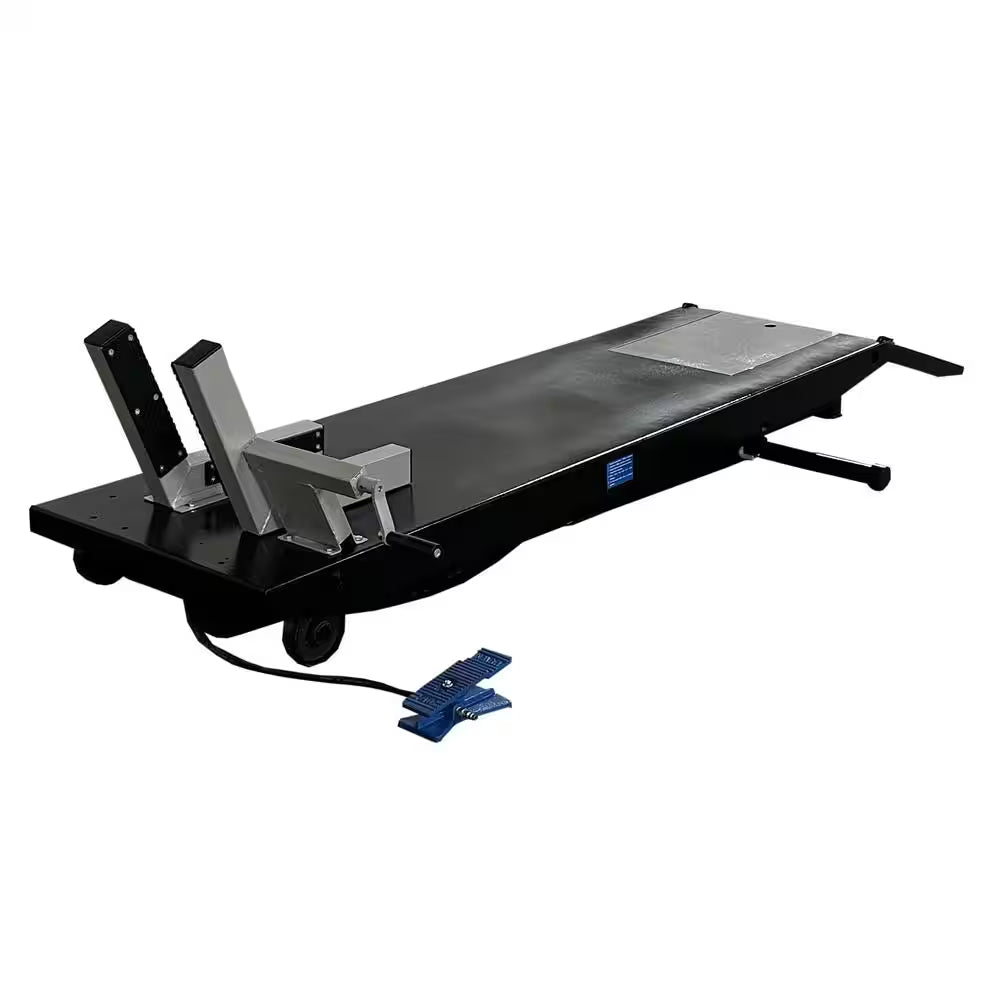 M-1000C-Blk Motorcycle Lift 1000 Lbs. Capacity with Cut Out Black Edition