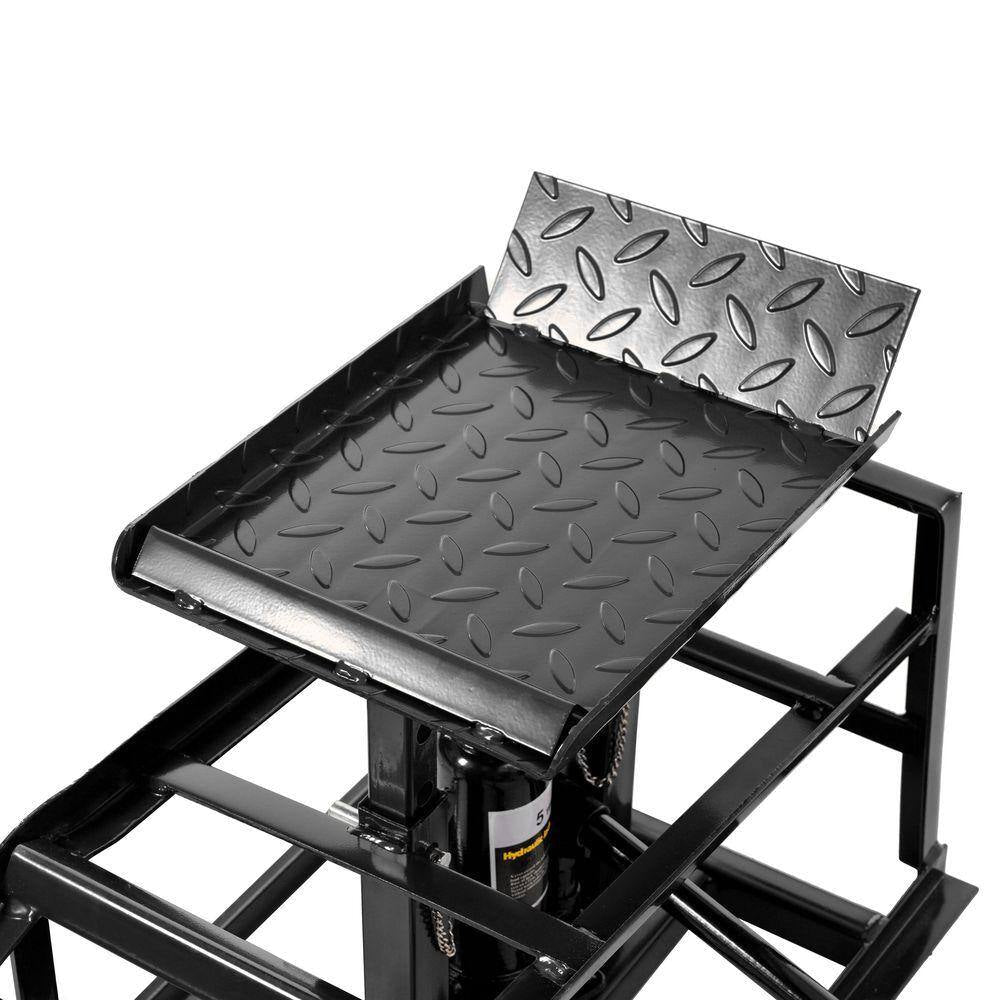 5 Ton Auto Car Truck Service Ramps Lifts Hydraulic Car Lifts 10000 Lb. Capacity (2 Pack)Black