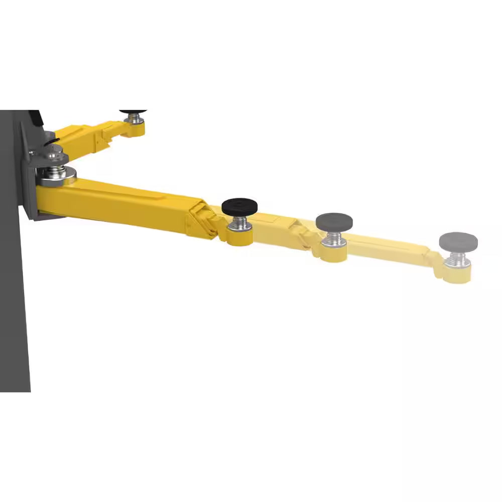 10APX-181 2-Post Vehicle Lift 10,000 Lb Capacity-Adaptable Clearfloor with Adjustable Width and 220V Power Unit Included