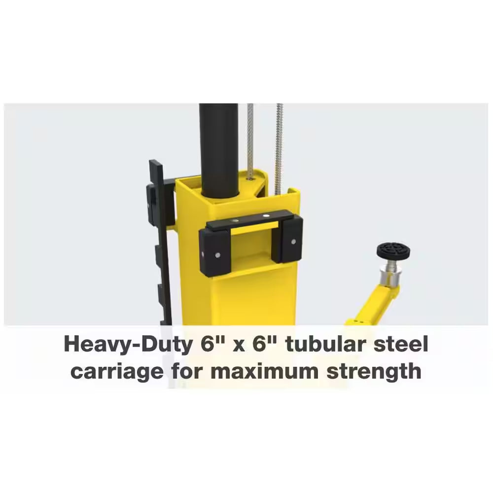 AL10C 10,000 Lb. Bi-Symmetric Clearfloor 2-Post Car Lift with Direct-Drive Hydraulic System, 220V 1-Phase