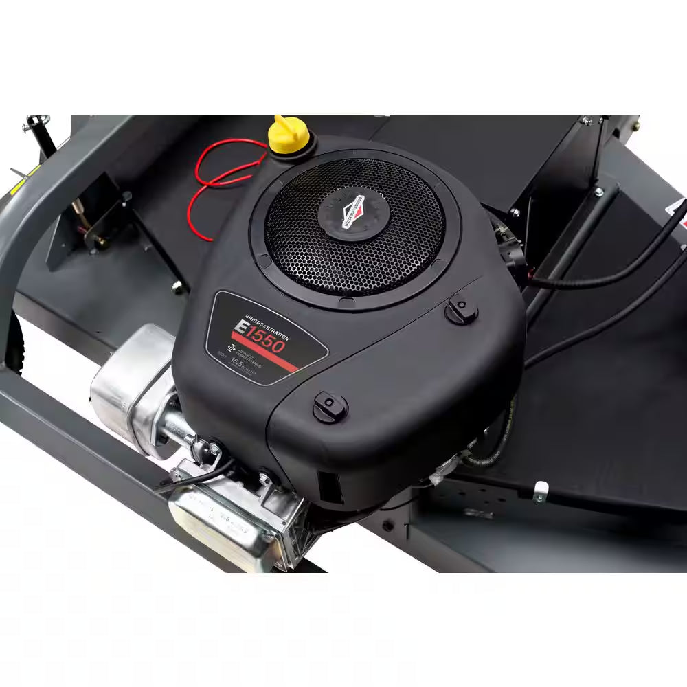 60 In. 15.5-HP 500 Cc Briggs & Stratton Electric Start Pull-Behind Finish Cut Lawn Mower