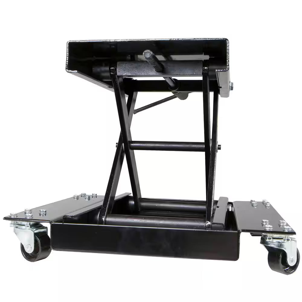 1100 Lbs. Portable Atvs Motorcycle Center Lift Hoist Jack Stand