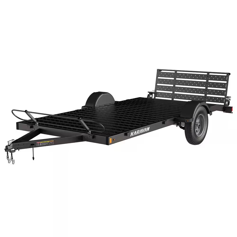 2085 Lb. Capacity Steel Floor ATV Trailer