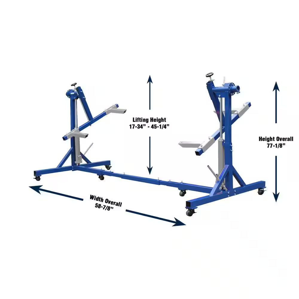 Car Rotator 3,000 Lbs. Capacity Heavy Duty Design