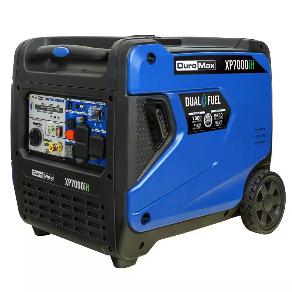 11,000 Watt Remote Start Portable Dual Fuel Home Backup Inverter Generator W/Co Alert