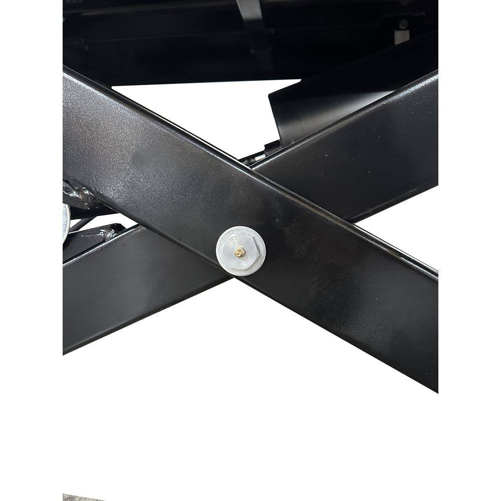 M-1000C-Blk Motorcycle Lift 1000 Lbs. Capacity with Cut Out Black Edition