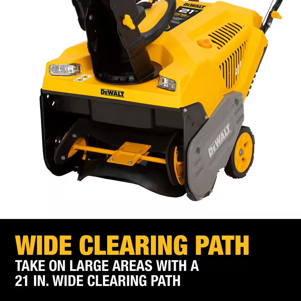 21 In. 208 Cc E-Gov Electric Start Gas Single-Stage Snow Blower