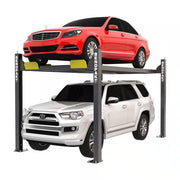 HD-7P 4 Post Car Lift 7000 Lbs. Capacity - Narrow-Width with 82 In. Max Rise with 220V Power Unit Included