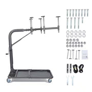Hardtop Remover Lift 220 Lbs., Portable Carlift, Adjustable Height for Jeep Wrangler YJ TJ JK JL 4XE Ford Bronco 6 Gen+