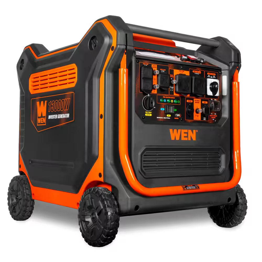 13,000-Watt Tri-Fuel Electric-Start 120V/240V Gas, Propane, and Natural Gas Inverter Generator W/ Quiet 550Cc Engine
