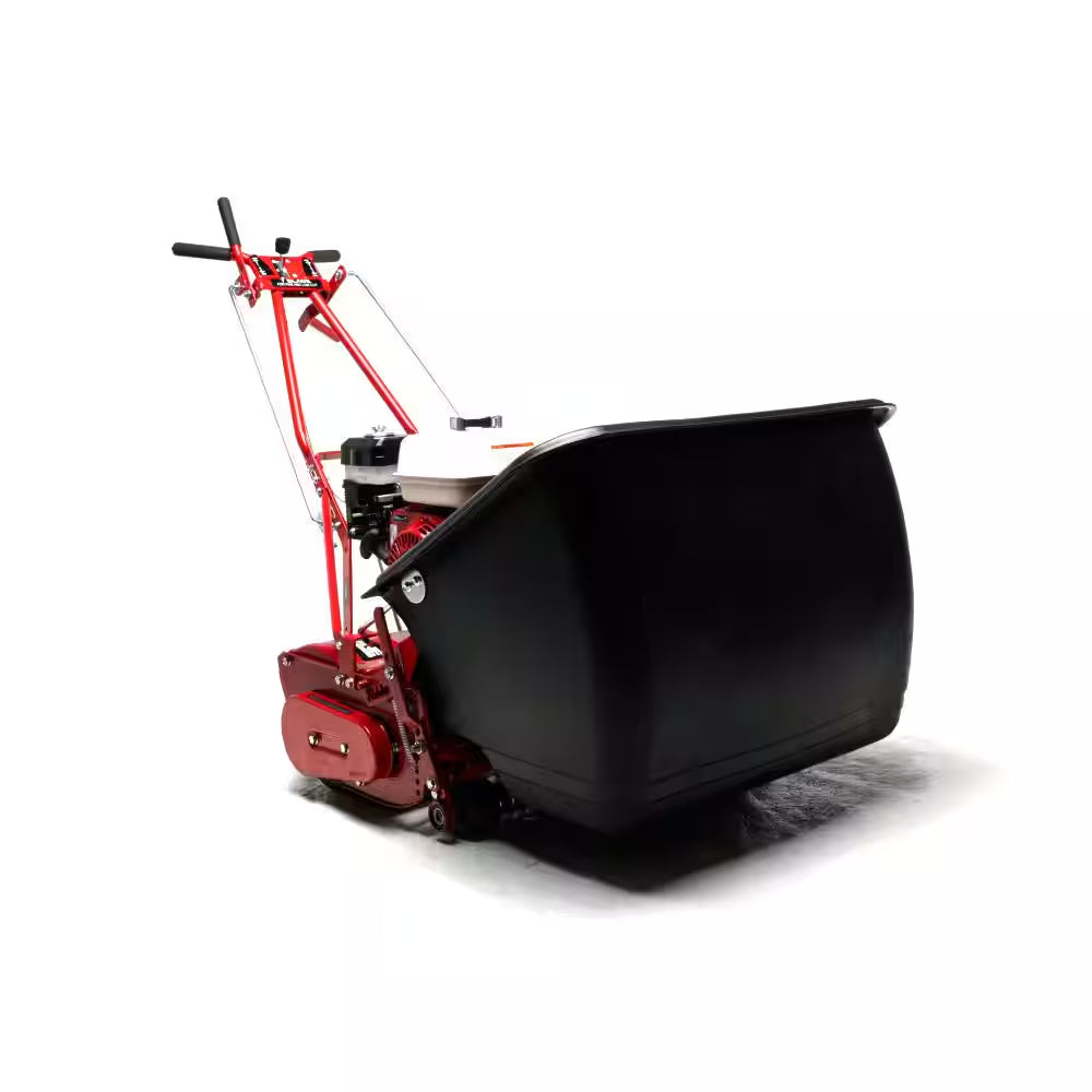 Reel Mower : 25-In. : Grooved Roller : 7 Blade : GX160