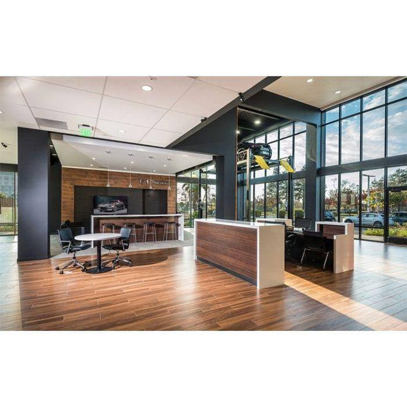 HD-7PXW Super-Tall 4 Post Car Lift 7000 Lb. Capacity - 140 In. Max Rise with 220V Power Unit Included