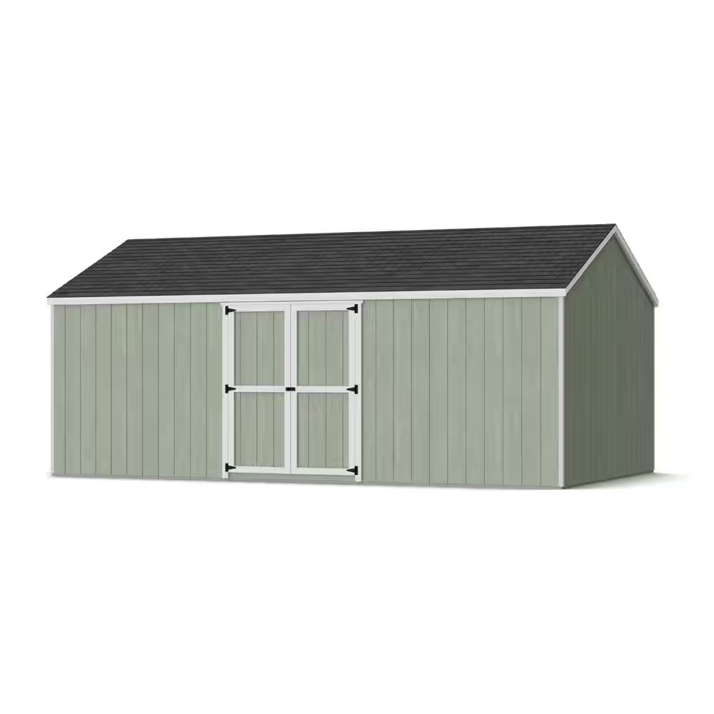 Value Gable 12 Ft. X 20 Ft. Outdoor Wood Storage Shed with Side Entry Do-It-Yourself Kit (240 Sq. Ft. )