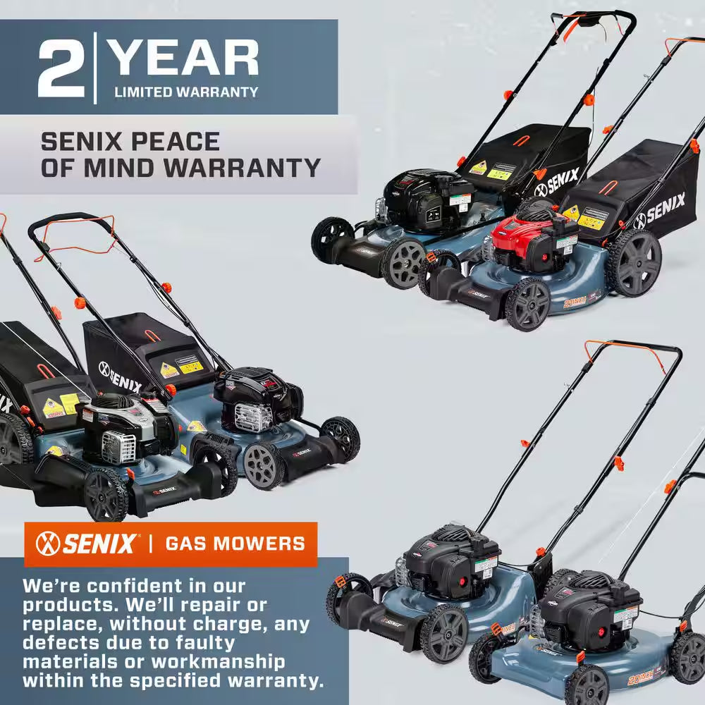 21 In. 140Cc 4-Cycle Briggs and Stratton Gas Self-Propelled Lawn Mower with 3-In-1 Bagging, Mulching, Side Discharge