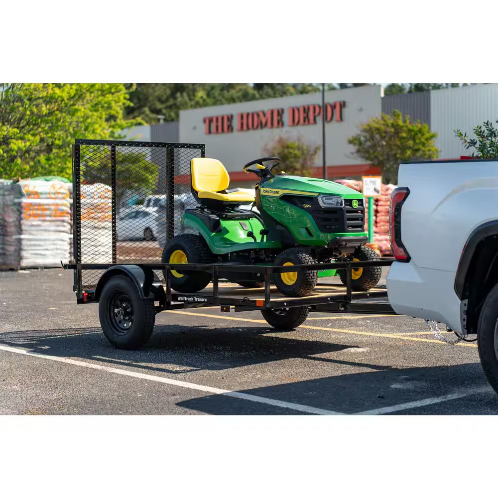 5 Ft. X 8 Ft. Utility Trailer, Wood Floor, 1450 Lb. Payload Capacity