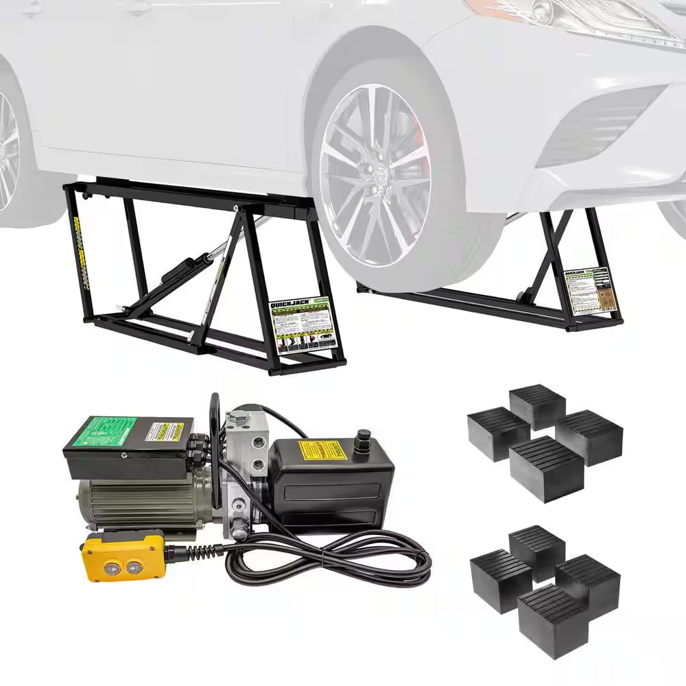 5000TL Portable Car Lift with 110V Power Unit Included