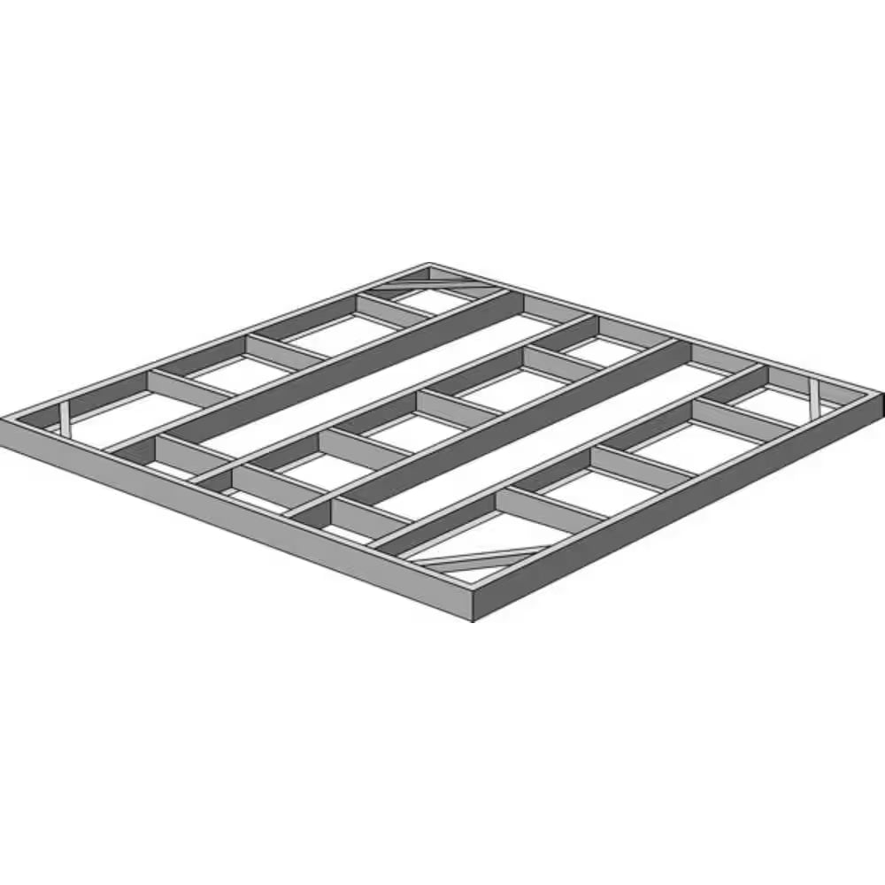 Base Kit for 8 Ft. X 8 Ft., 10 Ft. X 8 Ft., 10 Ft. X 9 Ft. (Except: Swing Doors Units)