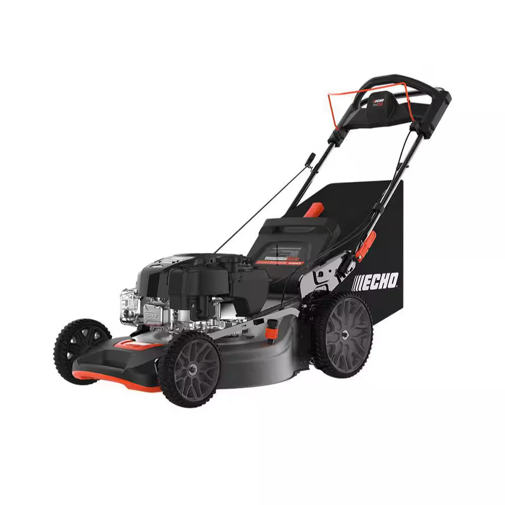 21 In. 190 Cc Briggs and Stratton Gas 3-In-1 Twin Blade RWD Self-Propelled Lawn Mower with Single Lever Deck Adjustment