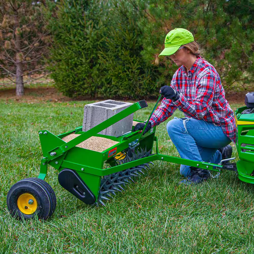 40 In. Tow-Behind Combination Aerator-Spreader