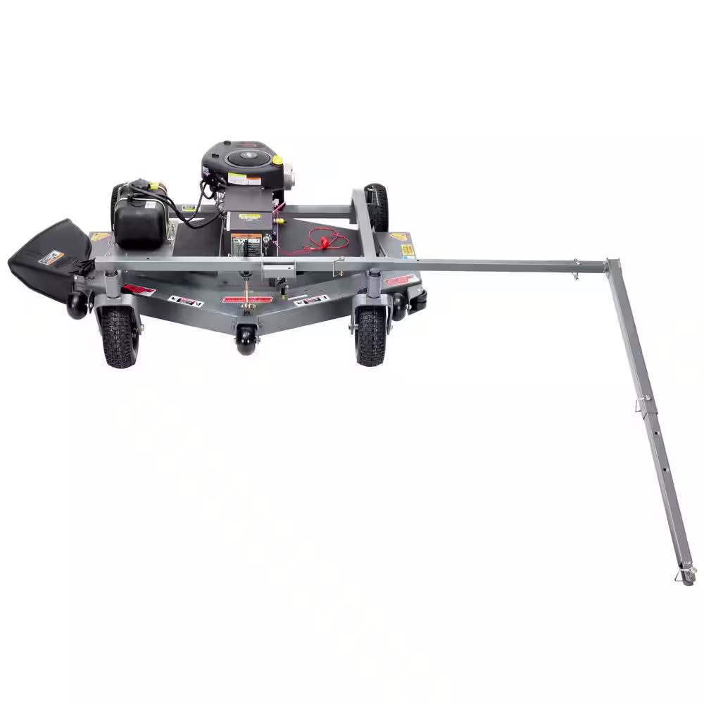 60 In. 15.5-HP 500 Cc Briggs & Stratton Electric Start Pull-Behind Finish Cut Lawn Mower