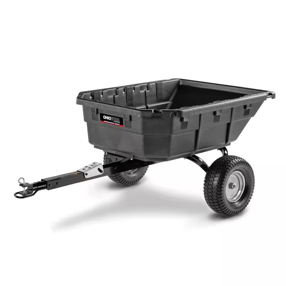 15 Cu. Ft. 1250 Lbs. Professional Grade Swivel Dump Cart