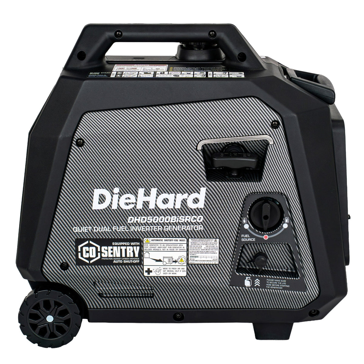 Diehard 5000W Dual Fuel Inverter Generator with Remote Start