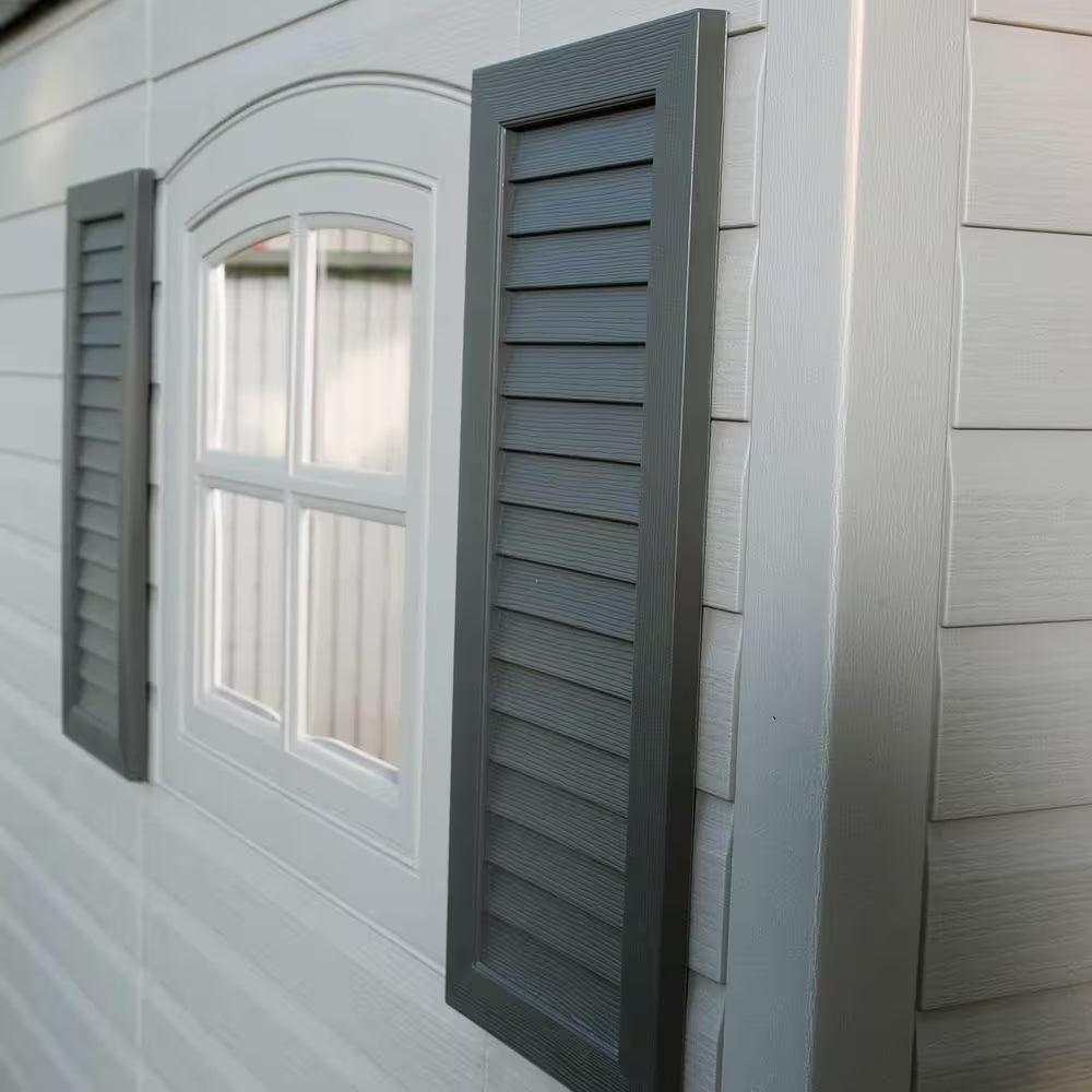 20 Ft. X 8 Ft. Resin Garden Building Shed