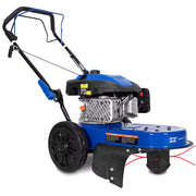 22 In. 170Cc OHV Engine Self-Propelled Gas Recoil Start Walk behind String Trimmer Mower with 10 In. Wheels