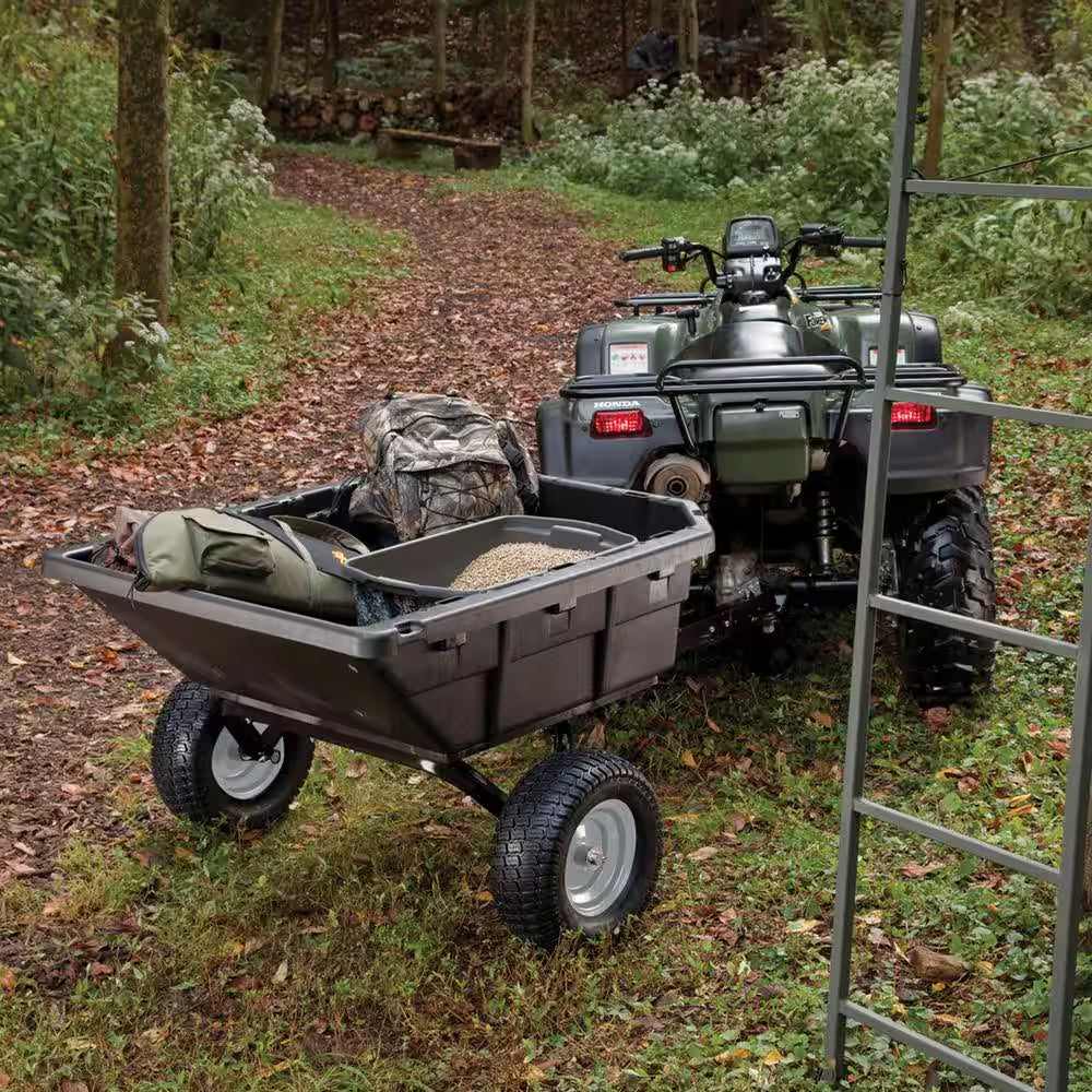 15 Cu. Ft. 1250 Lbs. Professional Grade Swivel Dump Cart