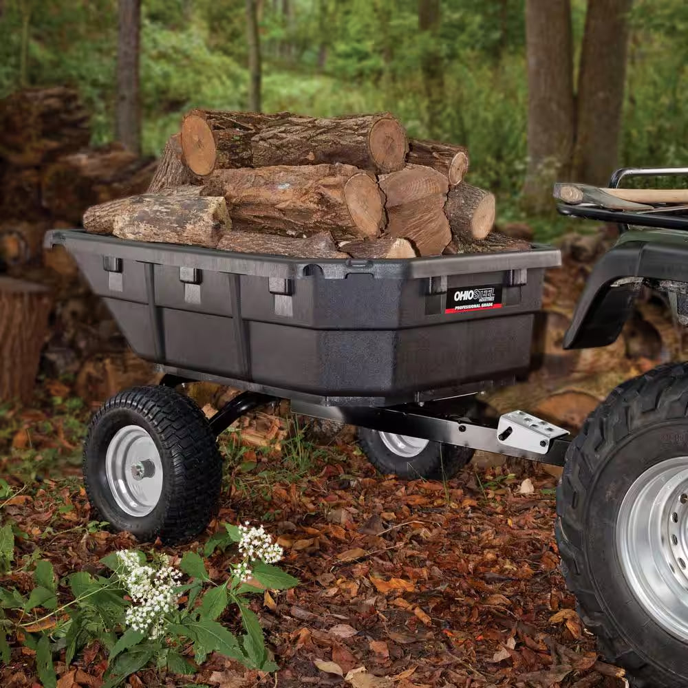 15 Cu. Ft. 1250 Lbs. Professional Grade Swivel Dump Cart