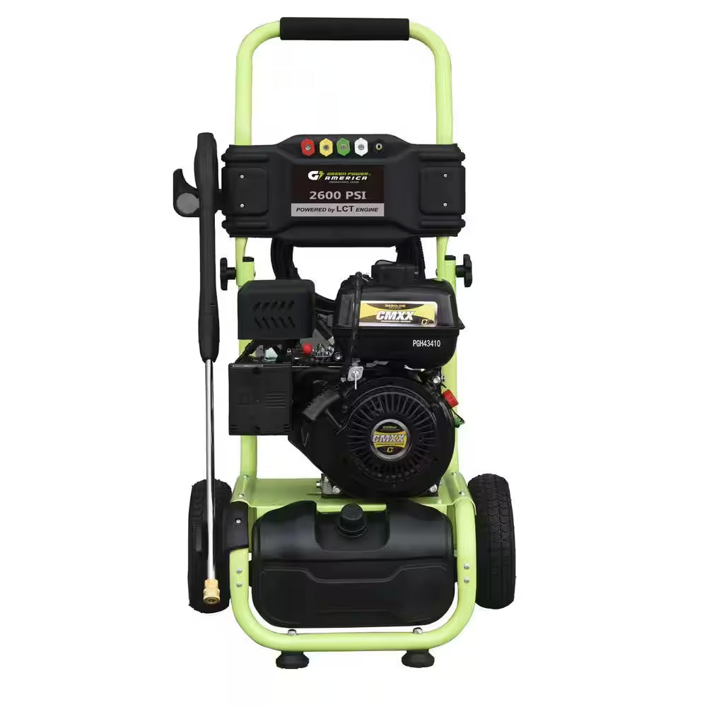 2600 Psi 2.0 GPM Cam Pump Gas Pressure Washer