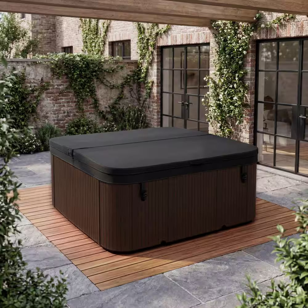 LS450DX 7-Person 22-Jet 110V Plug and Play Spa with Waterfall