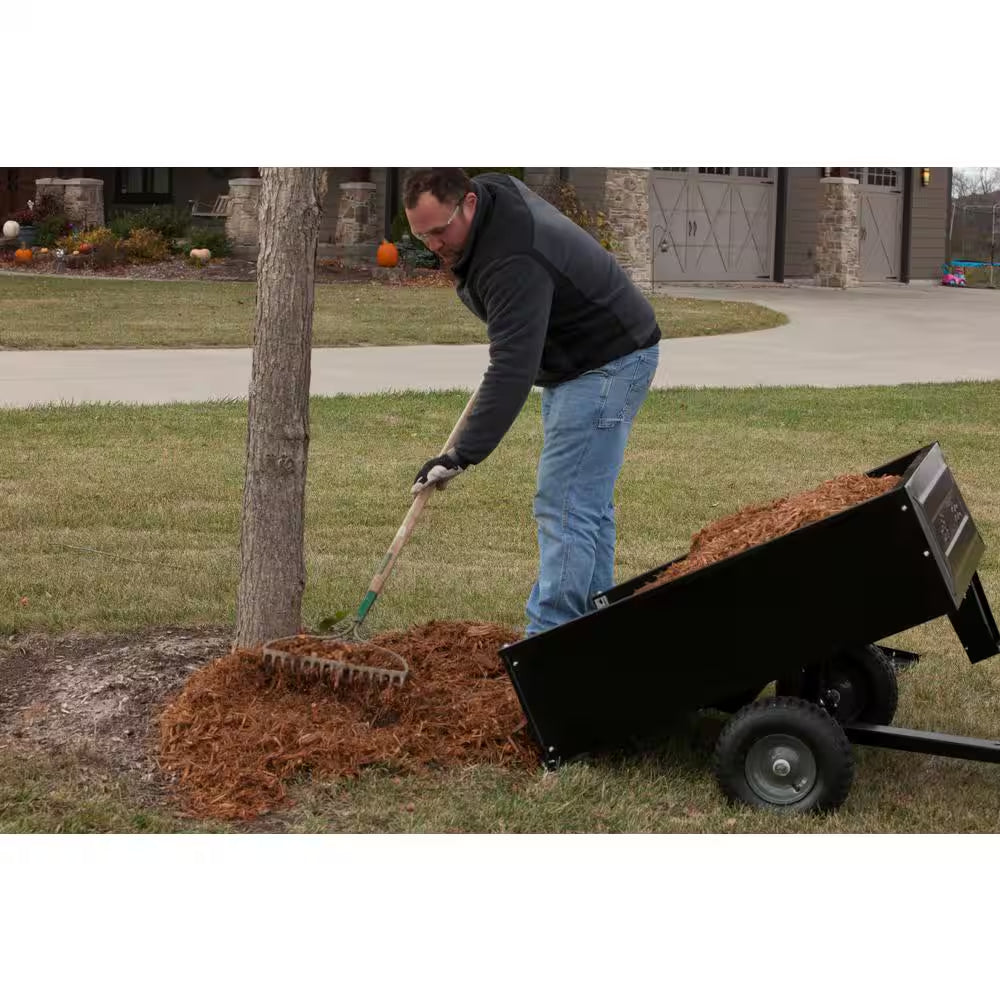 10 Cu. Ft. Steel Dump Cart